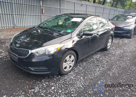2016 Kia Forte Lx from USA, damaged, VIN KNAFK4A67G5542348